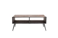Charcoal Brown Coffee Table - Brixton-2