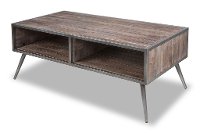 Charcoal Brown Coffee Table - Brixton-8