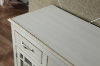 White Contemporary 60 Inch TV Stand - Copeland-5