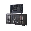 Distressed Gray Rustic 60 Inch TV Stand - Copeland-1