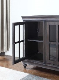 Distressed Gray Rustic 60 Inch TV Stand - Copeland-2