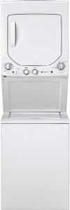 GUD24ESSMWW GE Spacemaker Washer and Electric Dryer Pair - White