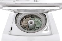 GUD24ESSMWW GE Spacemaker Washer and Electric Dryer Pair - White-2