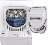 GUD24ESSMWW GE Spacemaker Washer and Electric Dryer Pair - White-5
