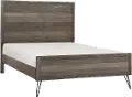 Urbanite Gray Queen Bed