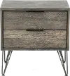 Clearance Urbanite Gray Nightstand