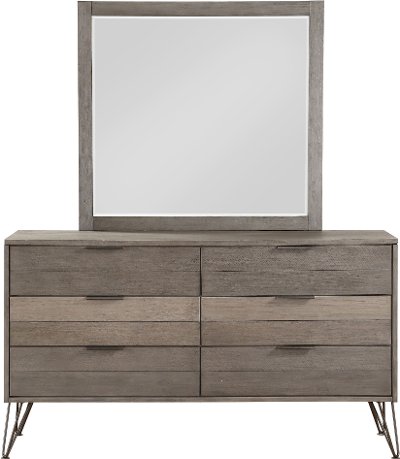 Modern Industrial Gray Dresser - Urbanite