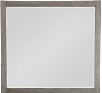 Modern Industrial Gray Mirror - Urbanite