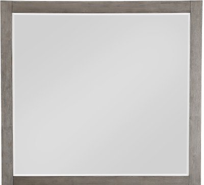 Modern Industrial Gray Mirror - Urbanite