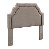 CF90009-501OL Classic Oatmeal Linen Full-Queen Upholstered Headboard - Loren-2