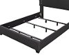 KF705009CL Classic Charcoal Gray Queen Upholstered Bed - Loren-7