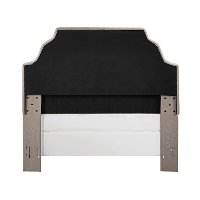 KF705009OL Classic Oatmeal Linen Queen Upholstered Bed - Loren-8