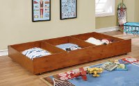 IDF-TR453-A Classic Contemporary Oak Twin Size Trundle - Jazzy