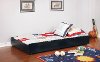 IDF-TR453-BL Classic Contemporary Blue Twin Size Trundle - Jazzy