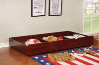 IDF-TR453-CH Classic Contemporary Cherry Twin Size Trundle - Jazzy