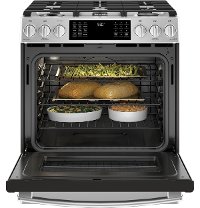 P2S930SELSS GE Profile 30 Inch Dual Fuel Slide In Range - Stainless Steel-6