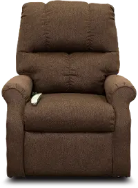 Mason Chocolate Brown 3-Position Reclining Lift Chair