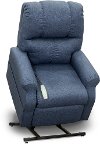 Midnight Blue 3-Position Lift Recliner - Mason-2
