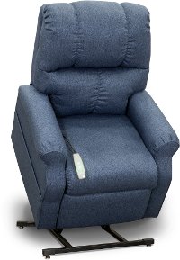 Midnight Blue 3-Position Reclining Lift Chair - Mason-2