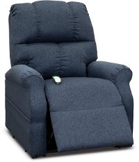 Midnight Blue 3-Position Reclining Lift Chair - Mason-3