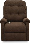 Java Brown 3-Position Lift Recliner - Popstitch