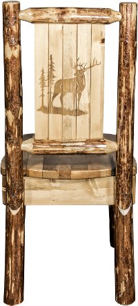 MWGCKSCNLZELK Country Elk Dining Chair - Glacier Country-2
