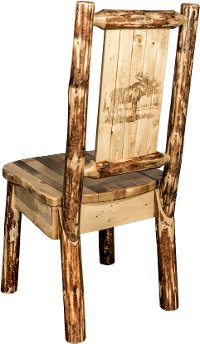 MWGCKSCNLZMOOSE Country Moose Dining Chair - Glacier Country
