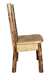MWGCKSCNLZPINE Country Pine Tree Dining Chair - Glacier Country-3