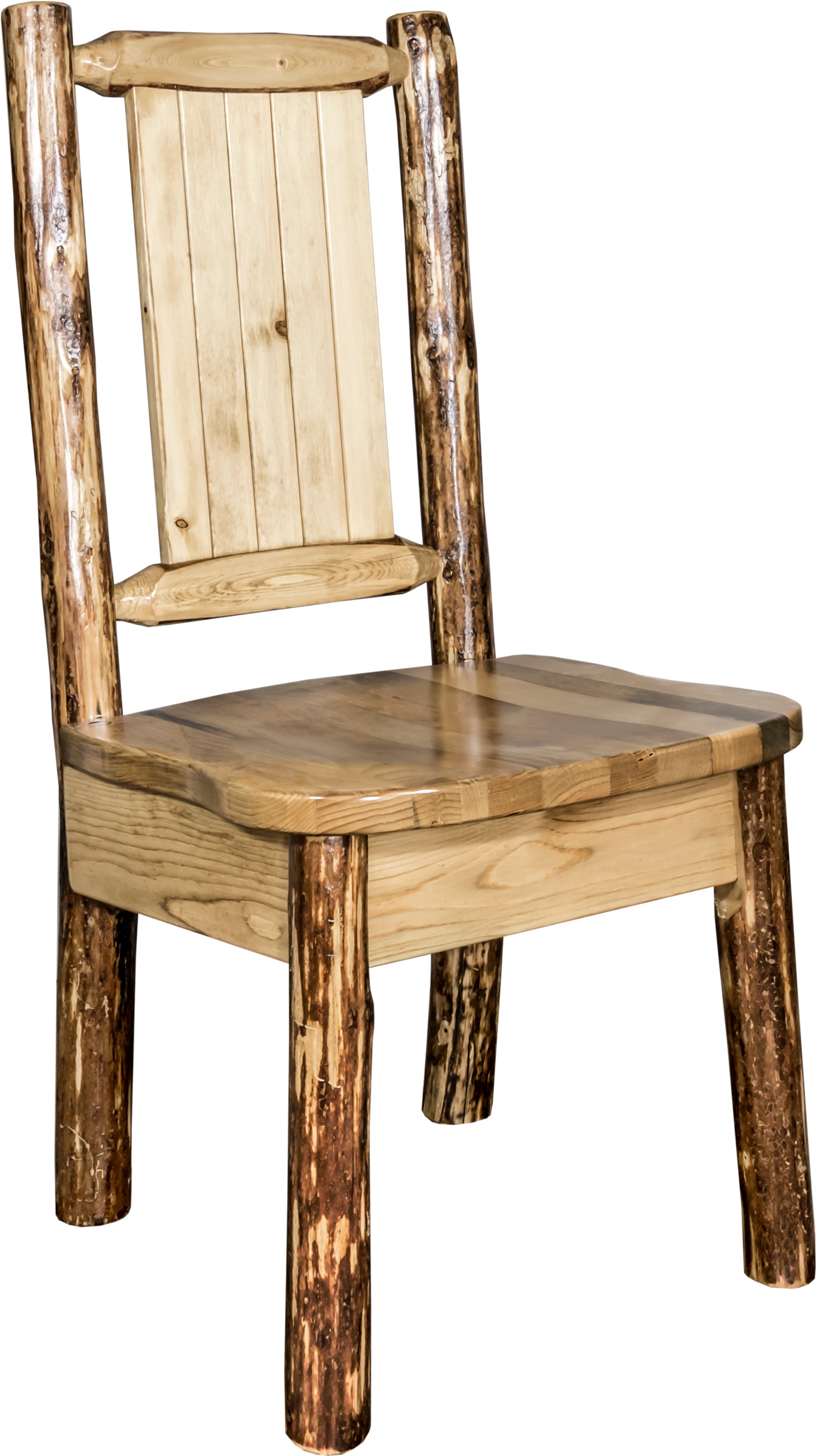 Country Pine Tree Dining Chair - Glacier Country-4