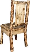 MWGCKSCNLZWOLF Country Wolf Dining Chair - Glacier Country