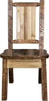 MWHCKSCNSLLZWOLF Rustic Laser Engraved Wolf Dining Chair - Homestead-3