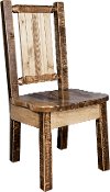 MWHCKSCNSLLZWOLF Rustic Laser Engraved Wolf Dining Chair - Homestead-4