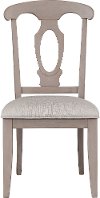 4547-581PUT/SIDECHR Clearance Putty Tan Upholstered Dining Chair - Ashgrove