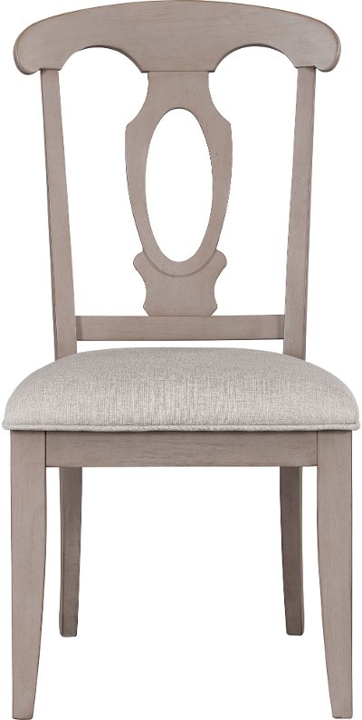 4547-581PUT/SIDECHR Putty Tan Upholstered Dining Chair - Ashgrove