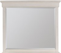 4547-236WHT/MIRROR Rustic Casual White Mirror - Ashgrove