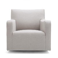 1582961 Gray Modular Rocker Patio Chair - Big Joe Lux