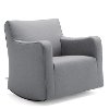 1582962 Dark Gray Modular Rocker Patio Chair - Big Joe Lux-2