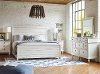 KIT Rustic Casual White 6 Piece California King Bedroom Set - Ashgrove
