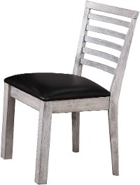 Distressed White Dining Chair - Terrace