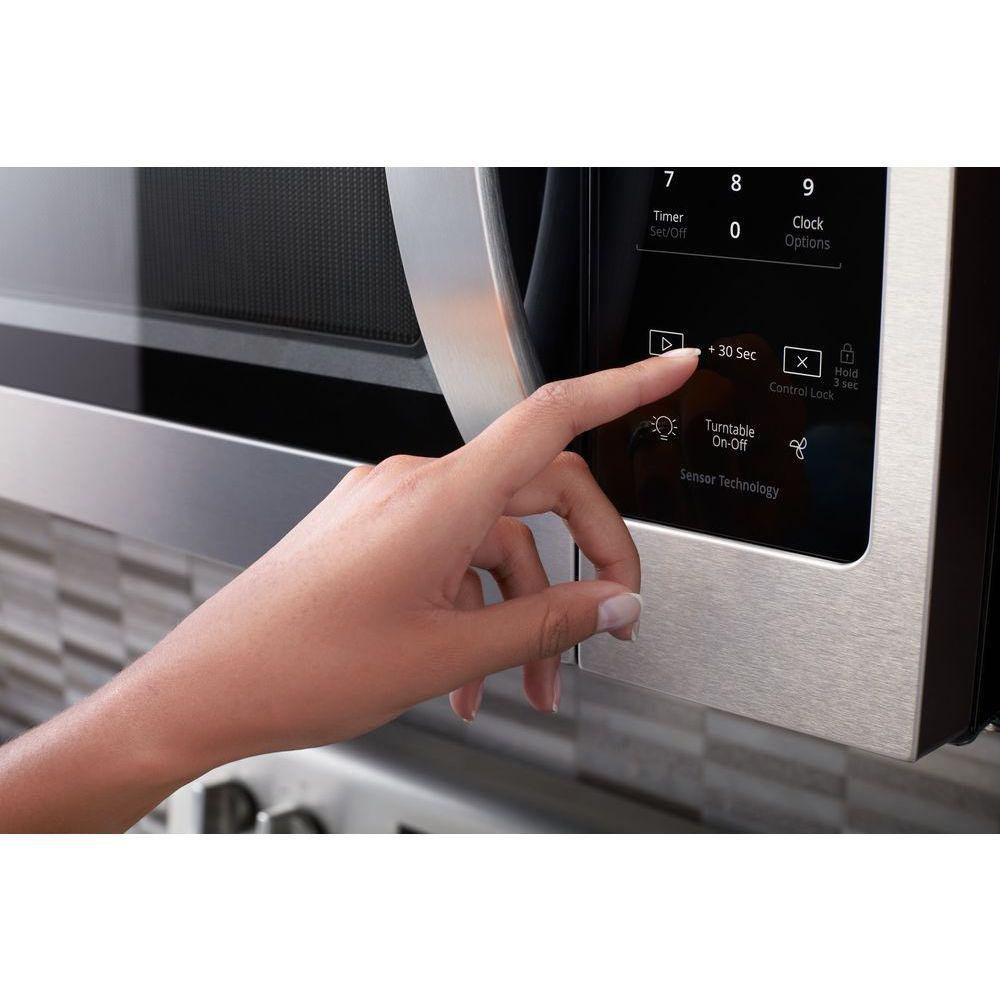WMH31017HS Whirlpool Over the Range Microwave - 1.7 cu. ft. Stainless Steel-6