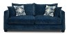 Casual Contemporary White Sofa - Barrage-1