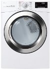 DLEX3700W LG Large Capacity Electric Steam Dryer - 7.4 cu. ft. White