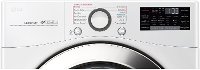 DLEX3700W LG Large Capacity Electric Steam Dryer - 7.4 cu. ft. White-2