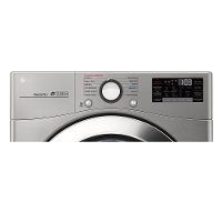 DLGX3701V LG Large Capacity Gas Steam Dryer - 7.4 cu. ft. Graphite Steel-2