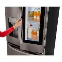 LFXS28596D LG 27.5 cu. ft. French Door-in-Door Smart Refrigerator - 36 Inch Black Stainless Steel-3