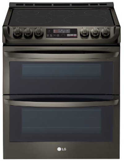 LTE4815BD LG Slide-in Electric Range - Black Stainless Steel