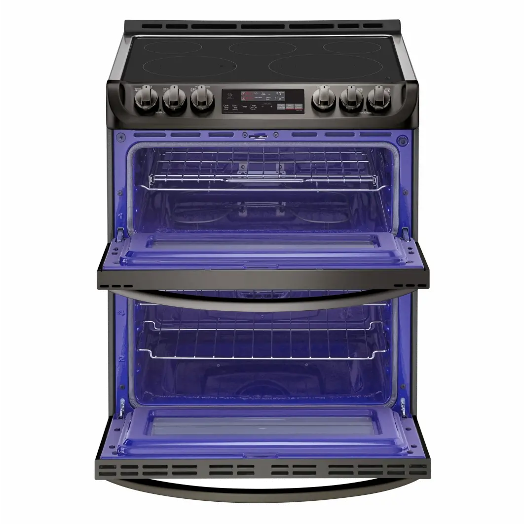 LTE4815BD LG Slide-in Electric Range - Black Stainless Steel-4