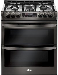 LTG4715BD LG Gas Range - 6.9 cu. ft. Black Stainless Steel