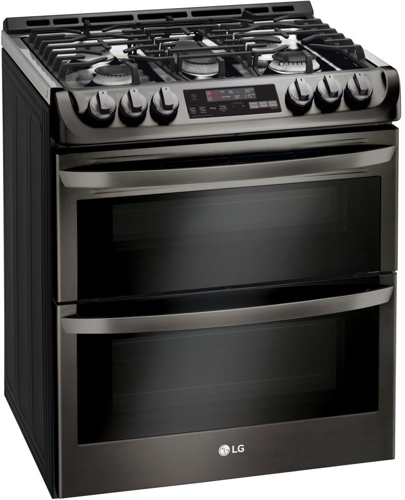 LTG4715BD LG Gas Range - 6.9 cu. ft. Black Stainless Steel-2