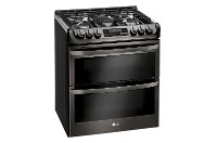 LTG4715BD LG Gas Range - 6.9 cu. ft. Black Stainless Steel-2